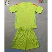 Fotballdrakt Barn Tyskland Keeper Bortedraktsett EM 2024 Kortermet (+ Korte bukser)